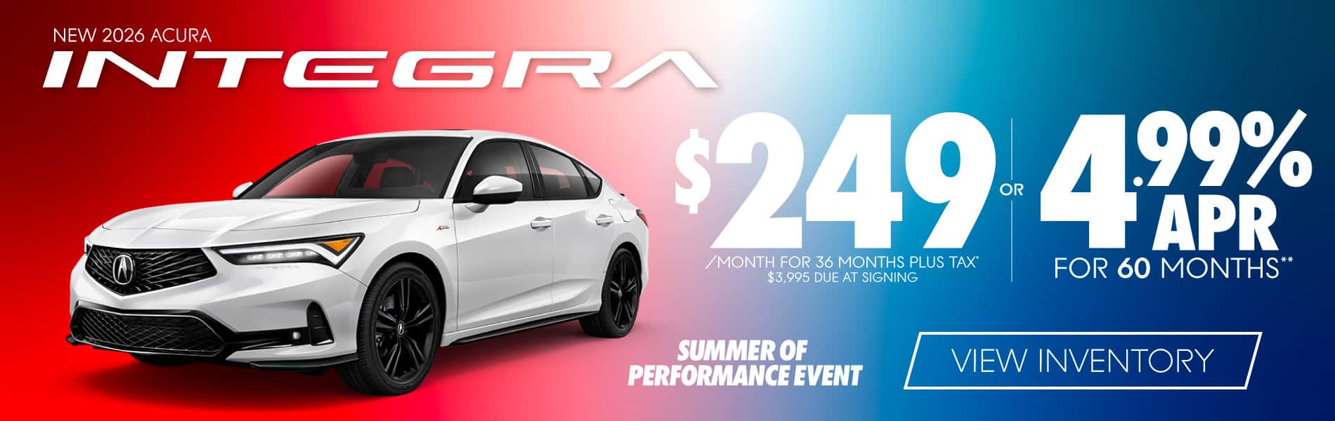 2026 Acura Integra 