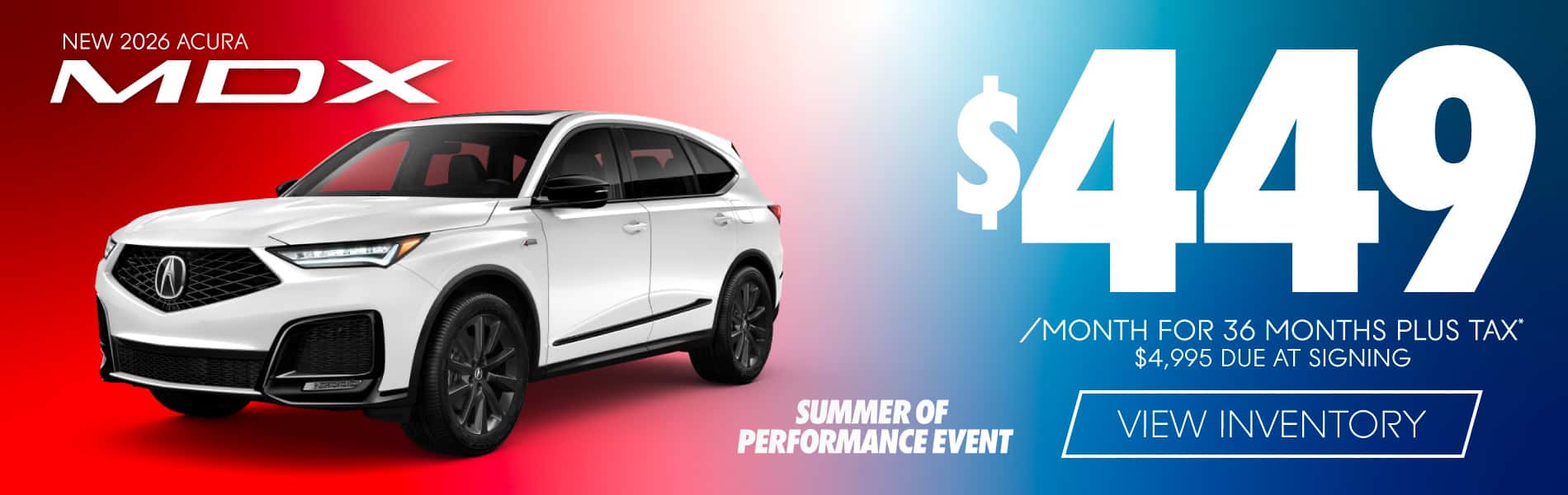 2026 Acura MDX 