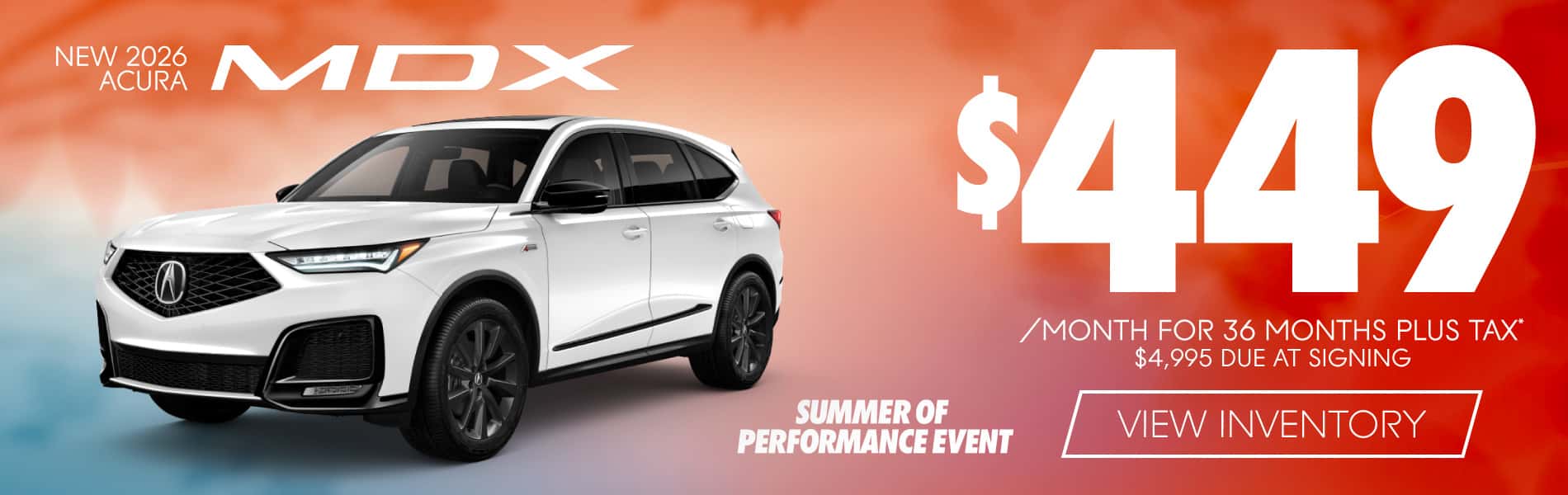 2026 Acura MDX 
