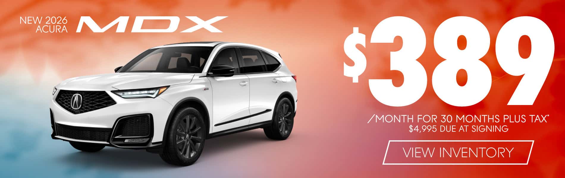 2026 Acura MDX 