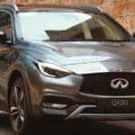 2019 INFINITI QX30 parked in an alley