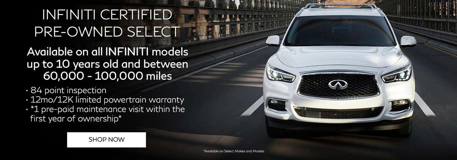 INFINITI CPO Select