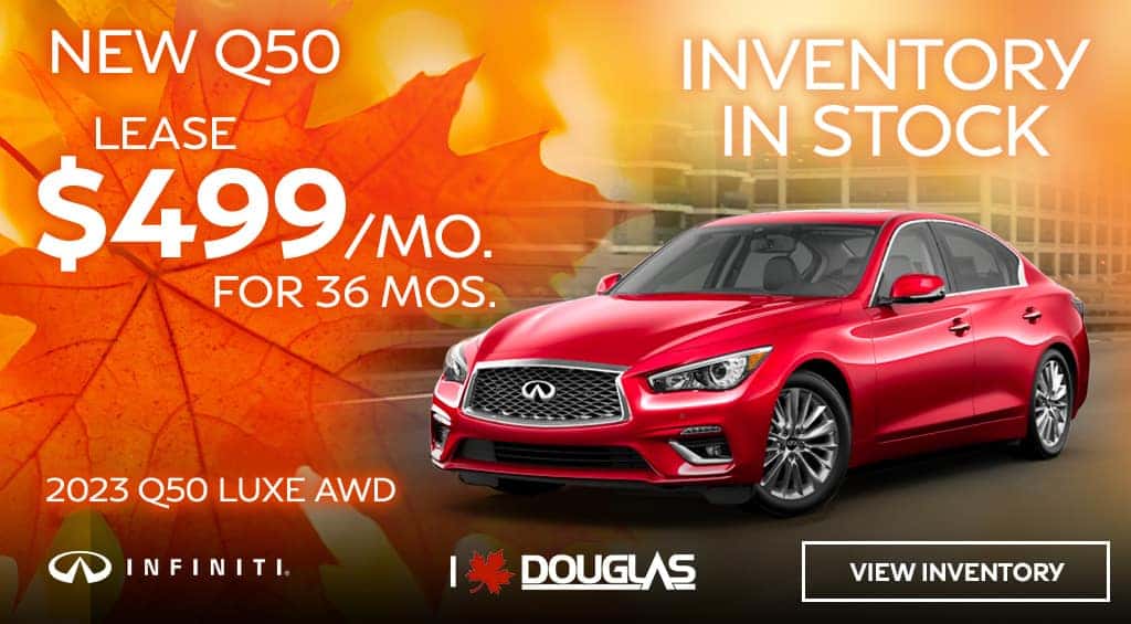 <center>2023 INFINITI Q50 LUXE AWD</center>