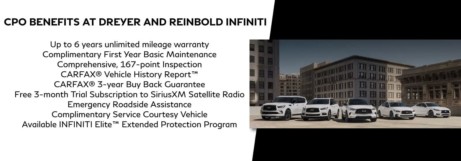 Benefits of CPO at Dreyer and Reinbold INFINITI