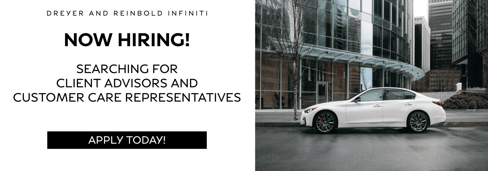 New INFINITI Dealership Dreyer & Reinbold INFINITI of Greenwood