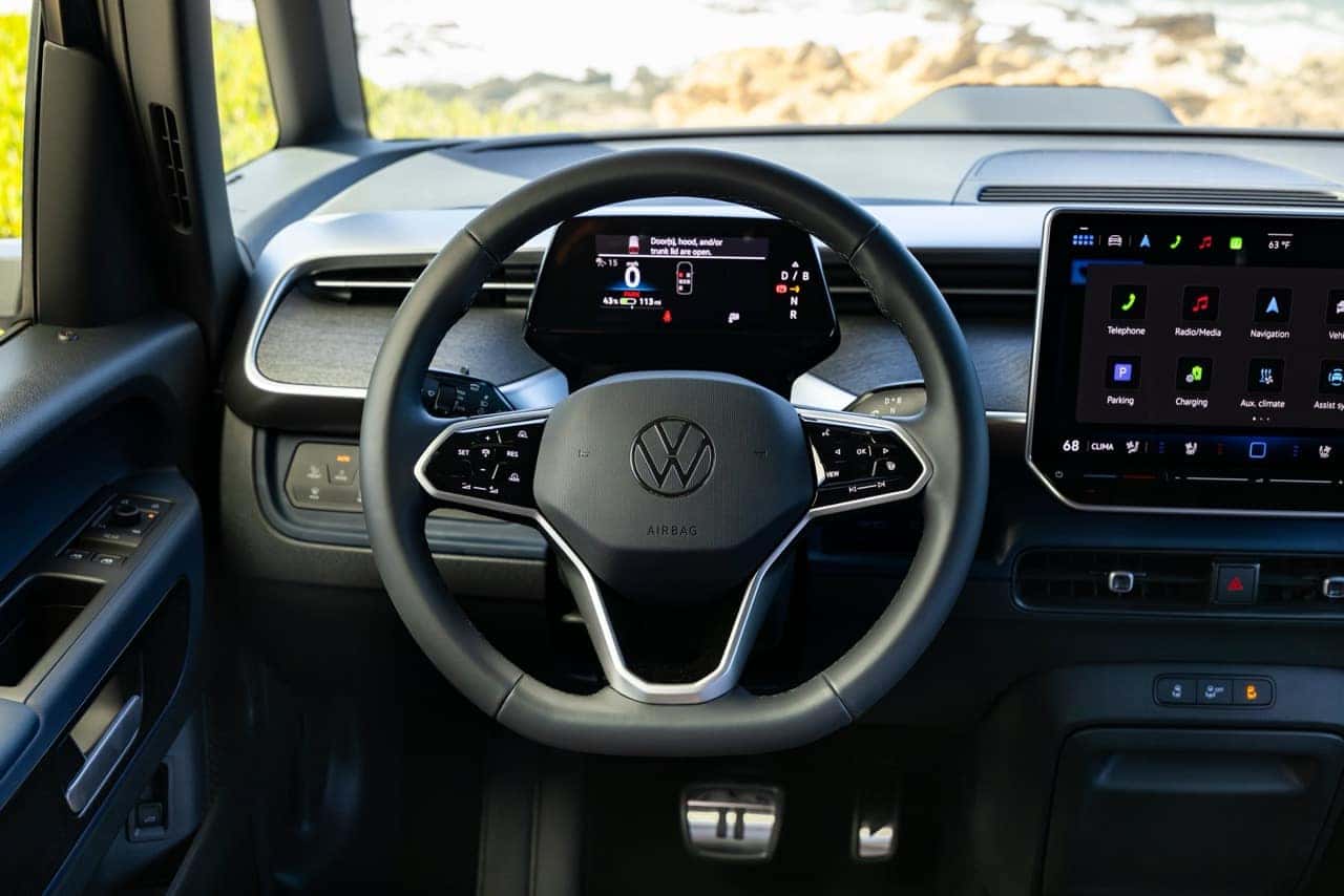 2025 Volkswagen ID Buzz heated steering wheel