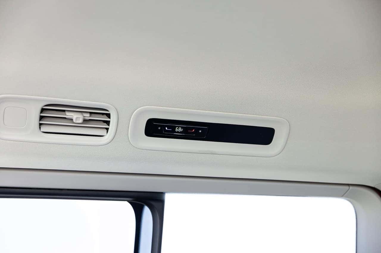 2025 Volkswagen ID Buzz rear climate control