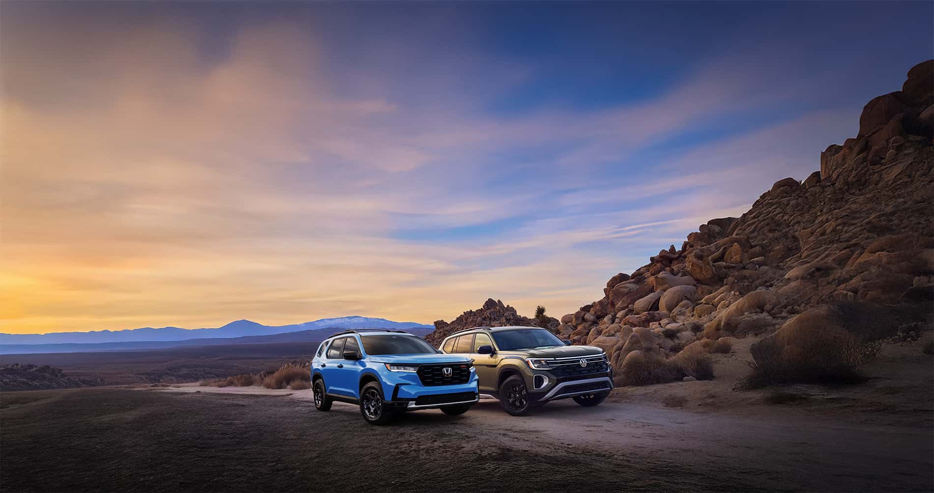 2026 Volkswagen Atlas​ vs 2025 Honda Pilot
