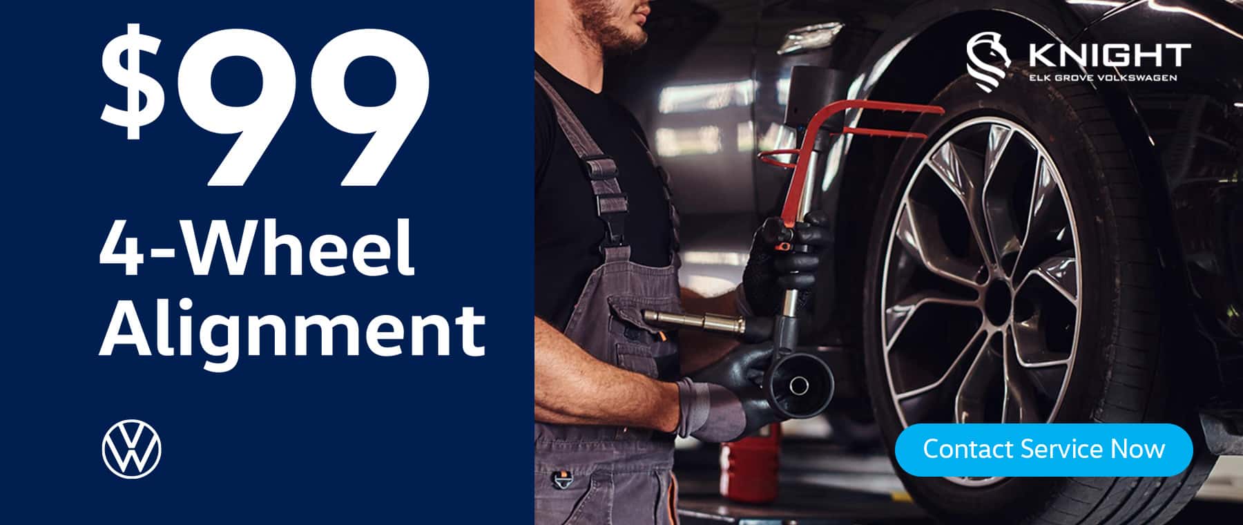 $99 4-Wheel Alignment