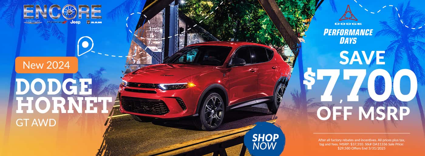 2024 Dodge Hornet GT AWD Stk# DA11336 $7,700 Off MSRP