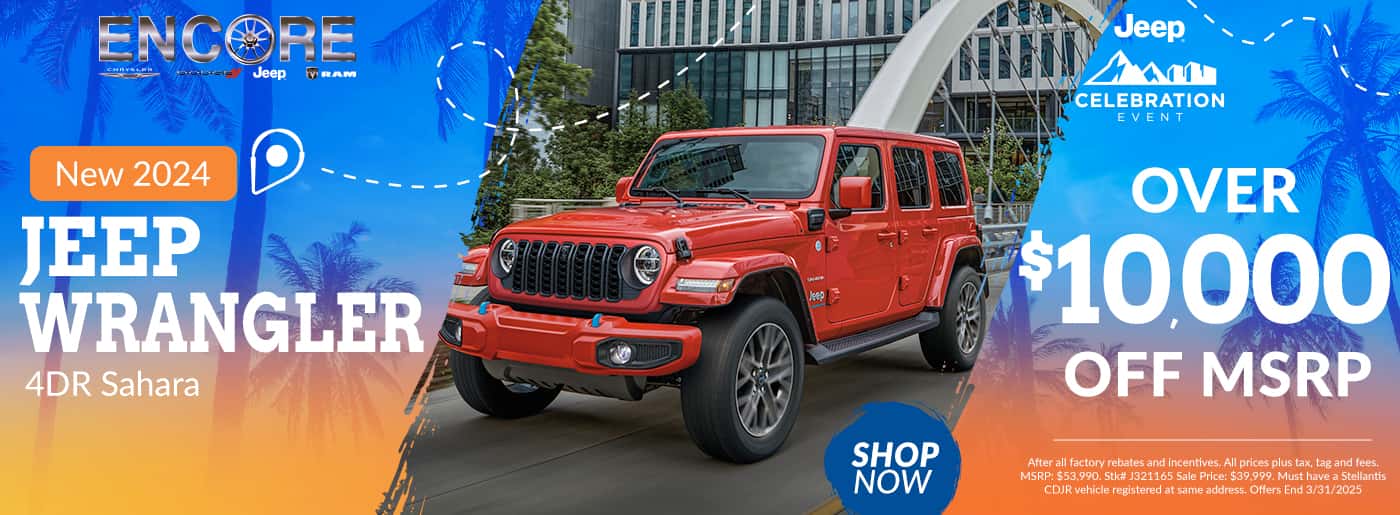 2024 Jeep Wrangler 4Dr Sahara Stk# J321165 Over $10,000 Off MSRP