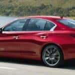 2019 INFINITI Q50 in red