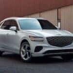 front exterior view of the 2026 genesis gv70 for sale near milwaukee, wi
