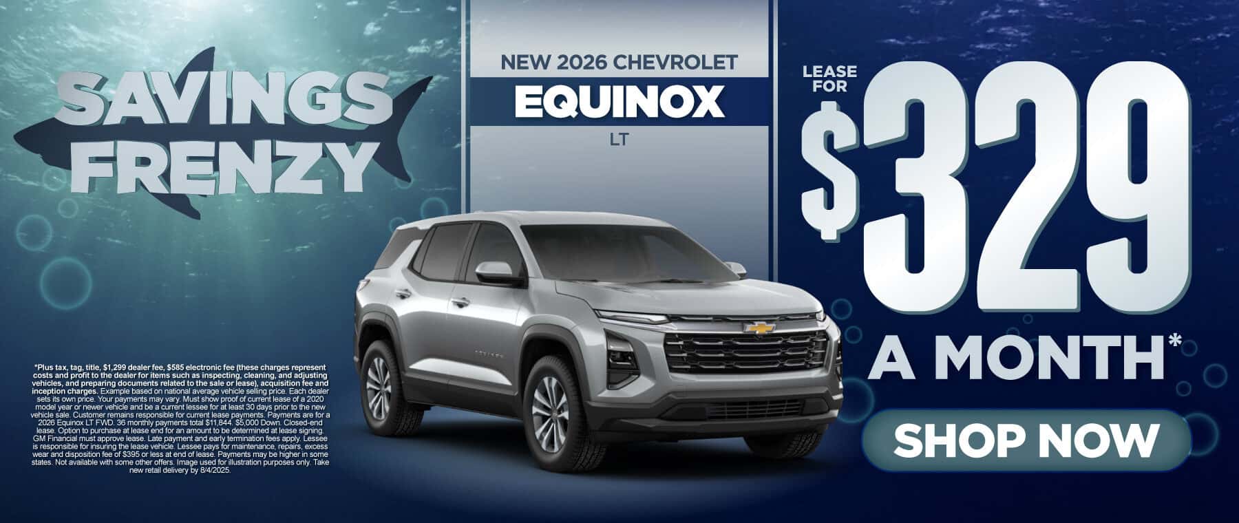 2026 Chevrolet Equinox - $329 a month - Shop Now