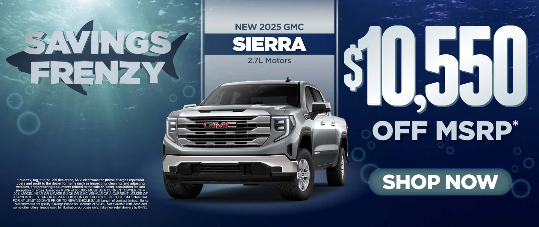 2025 GMC Sierra - $10,550 off MSRP - Shop Now