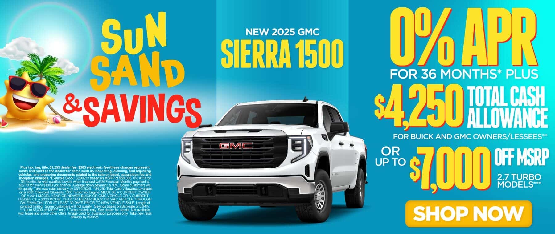 2025 GMC Sierra 1500 - 0% APR - Shop Now