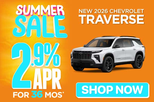 New 2026 Chevrolet Traverse 