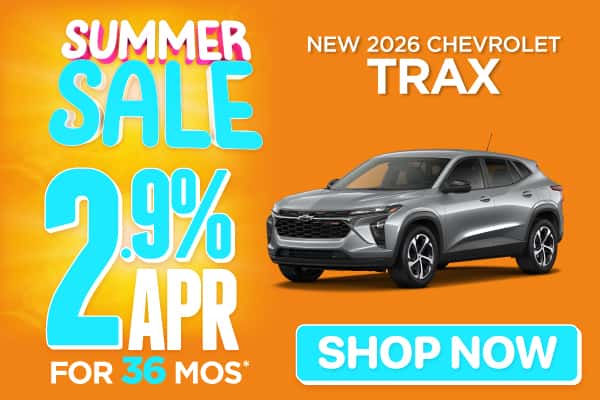 New 2026 Chevrolet Trax 