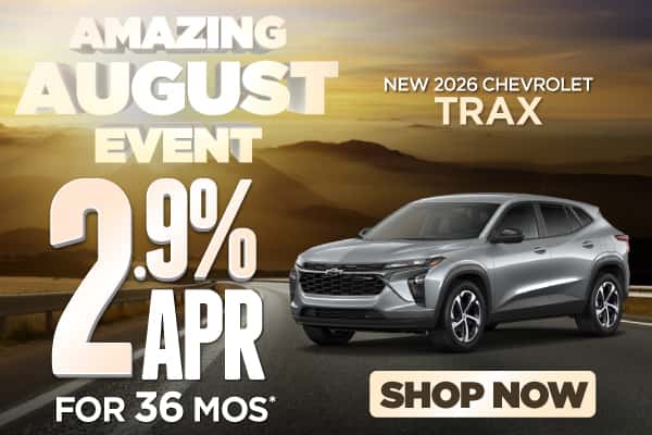 New 2026 Chevrolet Trax 