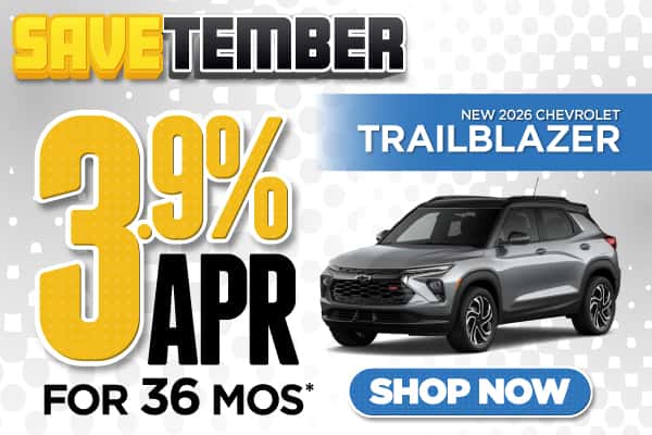 New 2026 Chevrolet Trailblazer 