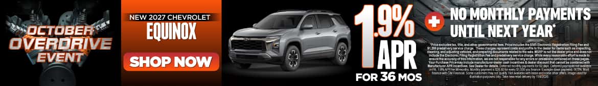 New 2027 Chevrolet Equinox 
