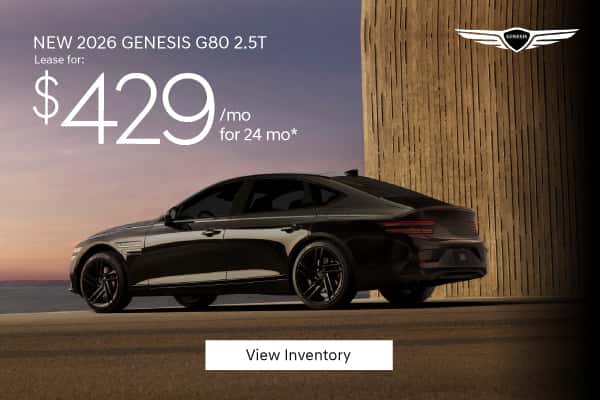 New 2026 Genesis G80 2.5T