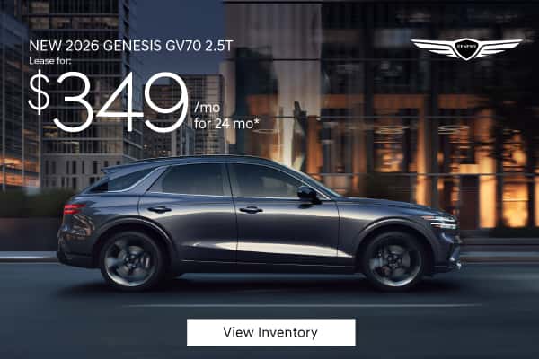 New 2026 Genesis GV70 2.5T