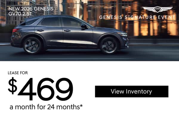 New 2026 Genesis GV70 2.5T