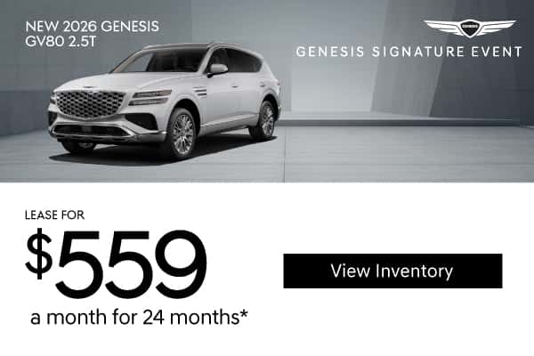 New 2026 Genesis GV80 2.5T