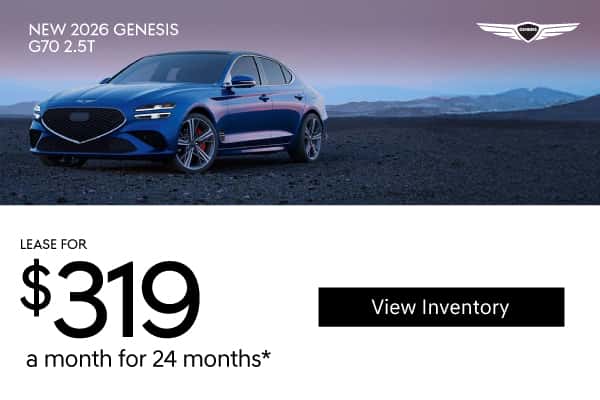 New 2026 Genesis G70 2.5T 