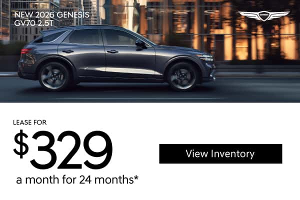 New 2026 Genesis GV70 2.5T