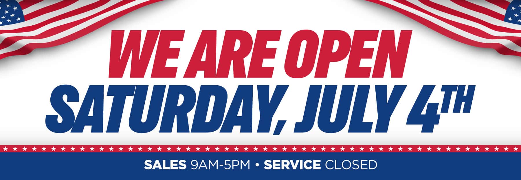 open July 4