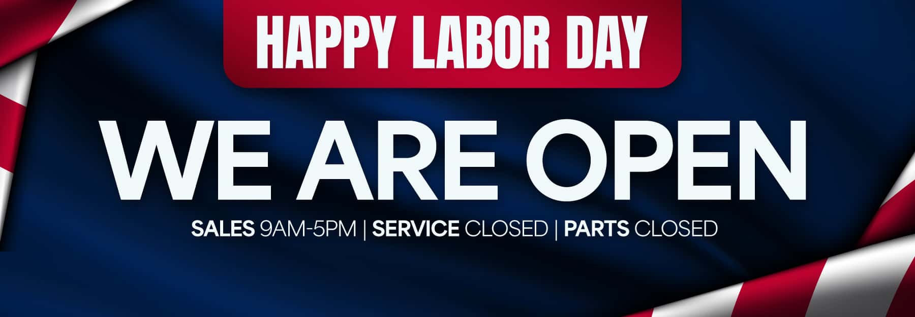 Open Labor Day