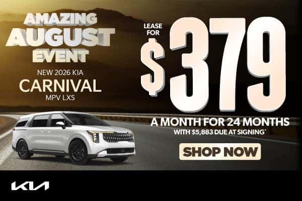 New 2026 Carnival MPV LXS