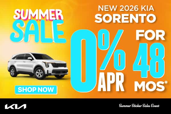 New 2026 Kia Sorento 