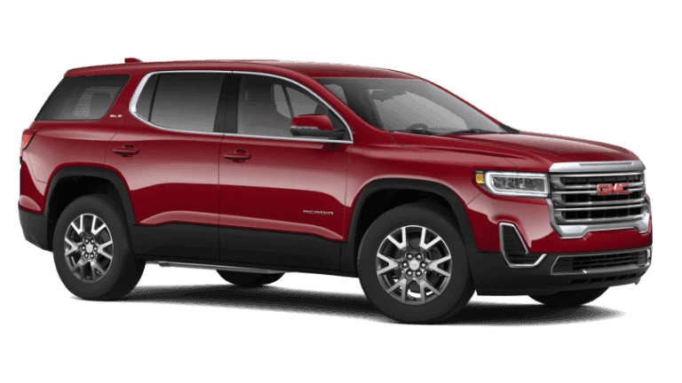 Red Quartz 2020 GMC Acadia SLE