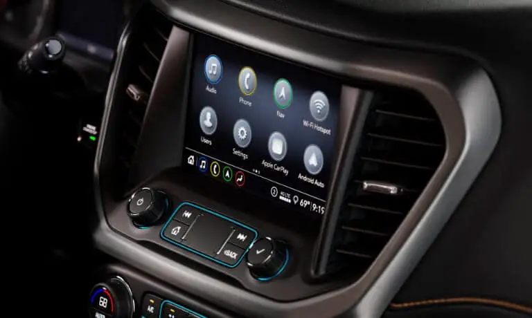 2023 GMC Acadia Interior Infotainment System