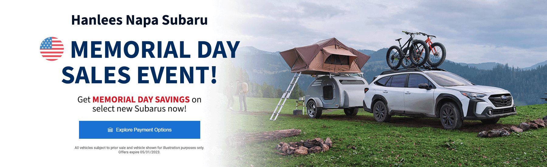 Memorial Day Sales Event