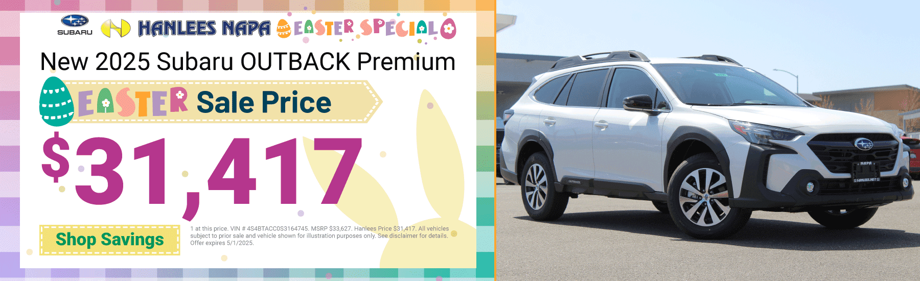 New 2025 Subaru OUTBACK Premium Special