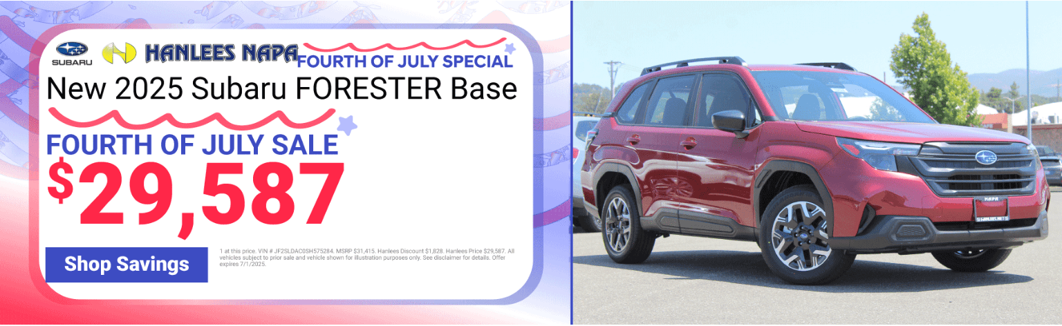 New 2025 Subaru FORESTER Base Special