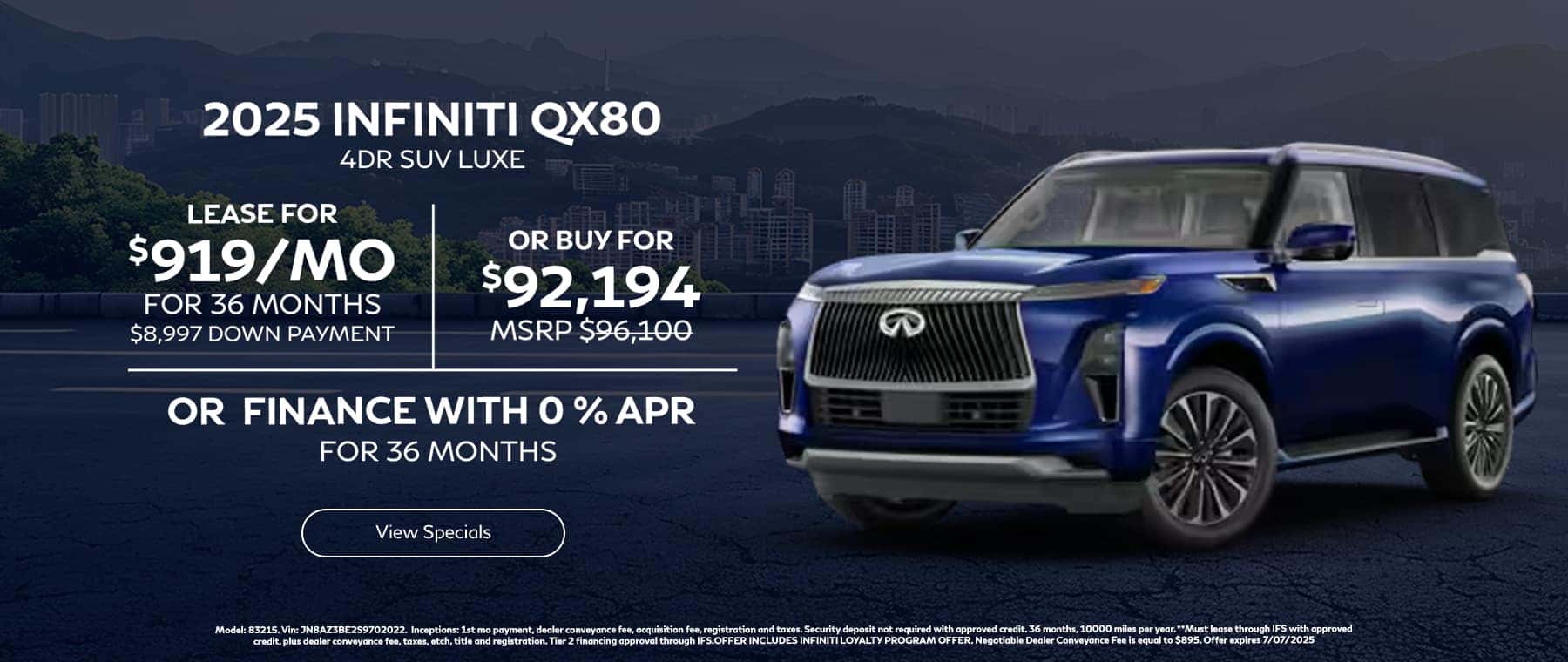 QX80 Special