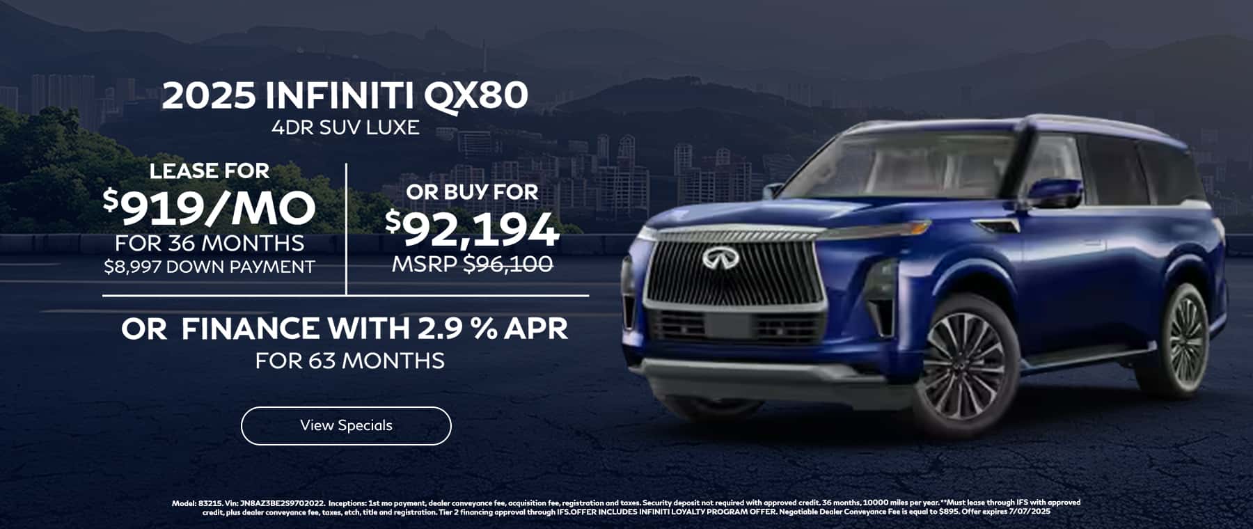 QX80 Special
