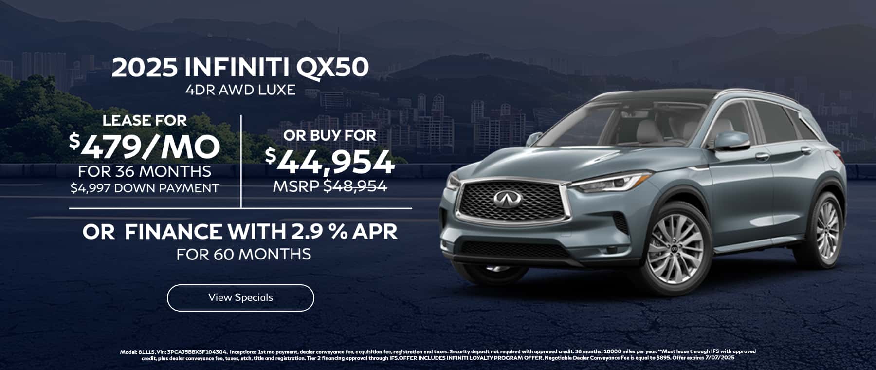 QX50 Special