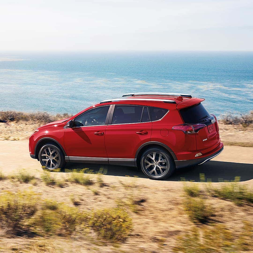 New Car Alternative at Hartford Toyota | Toyota RAV4 Driving Past Body of Water