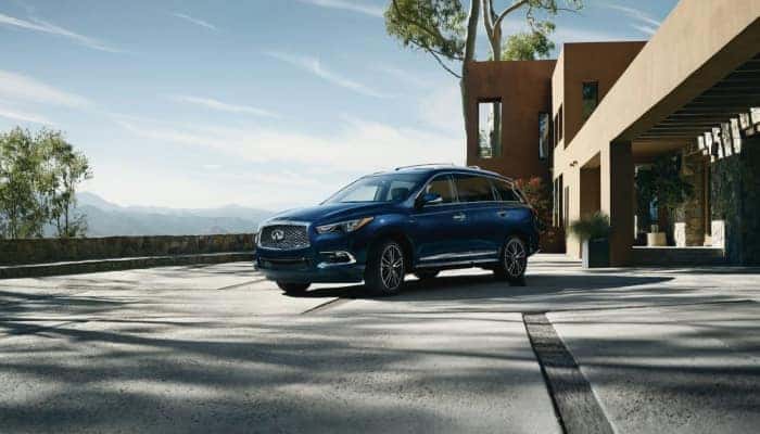 The sleek exterior of the 2019 INFINITI QX60