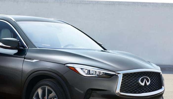 The sleek exterior of the 2019 INFINITI QX50