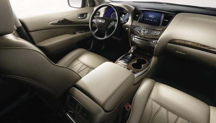 The spacious interior of the 2019 INFINITI QX60