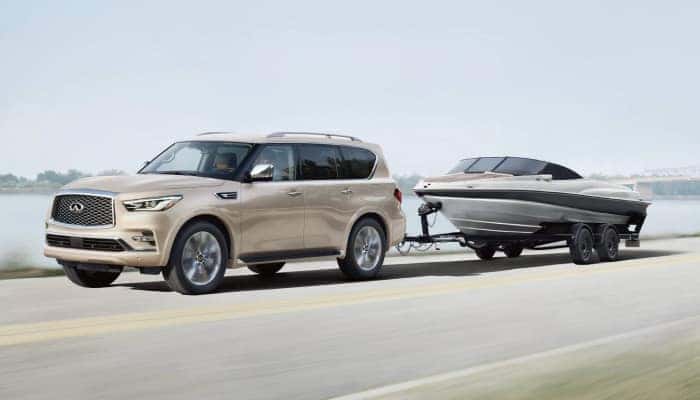 Stay safe inside the 2019 INFINITI QX80