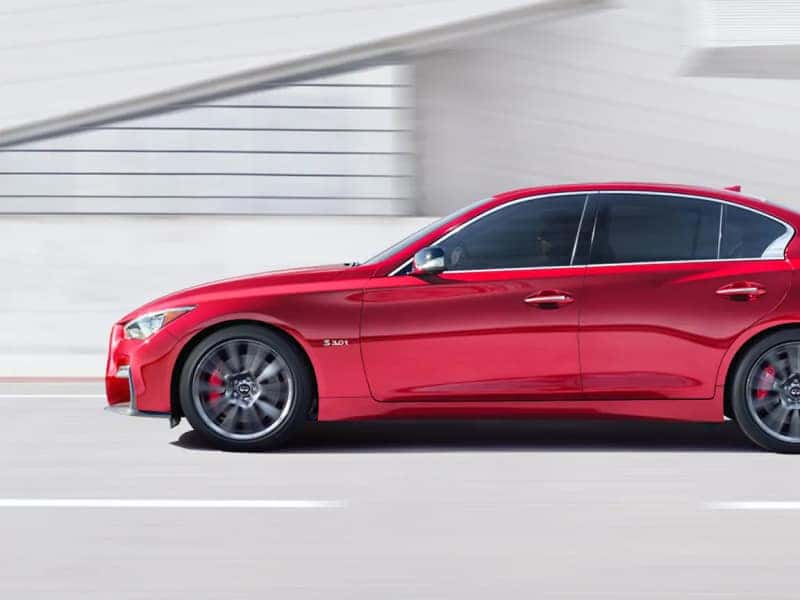 The high performance 2019 INFINITI Q50