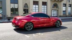 2021 INFINITI Q60 in red